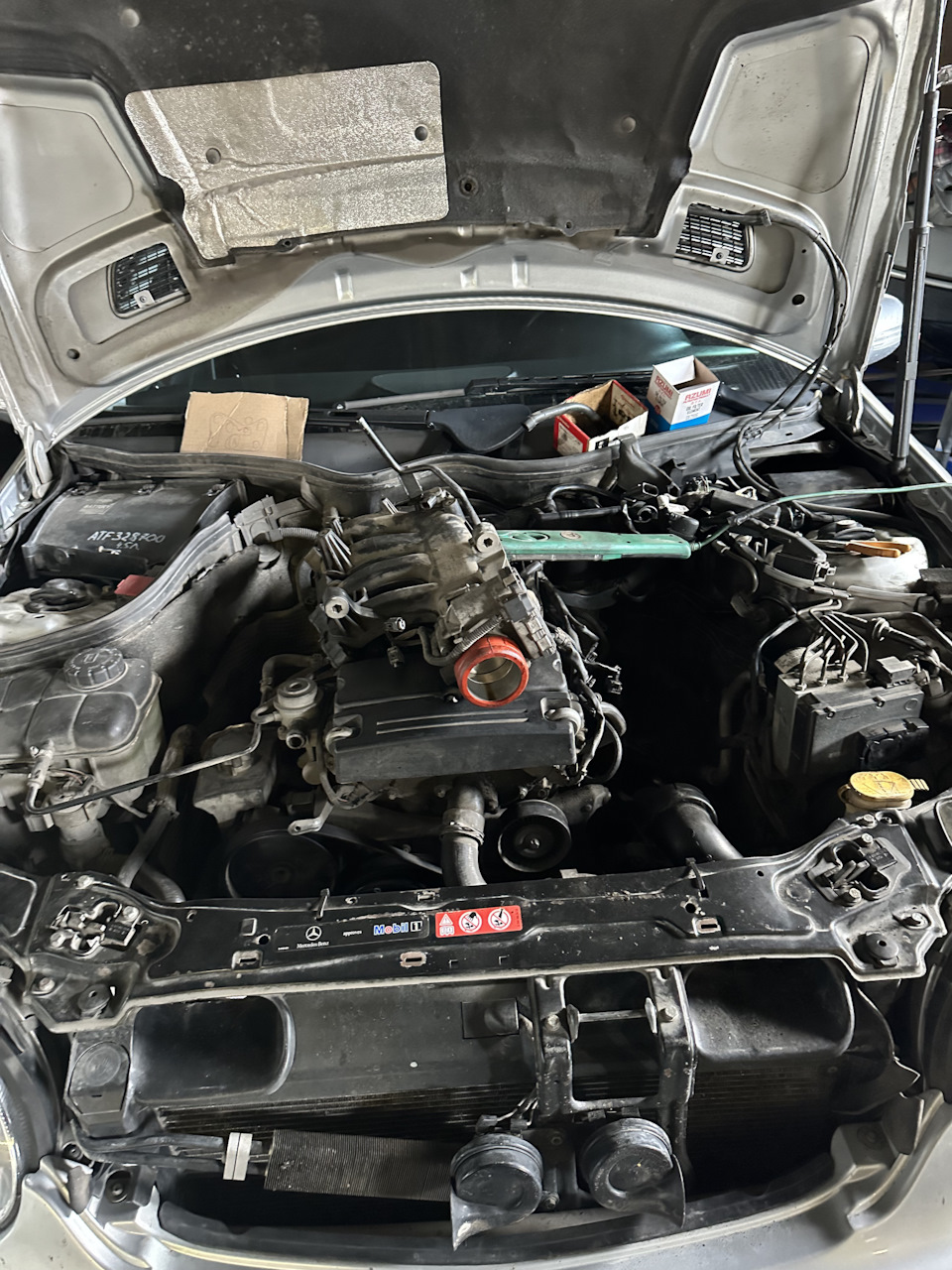 Замена подшипников в компрессоре, замена масла в АКПП — DRIVE2