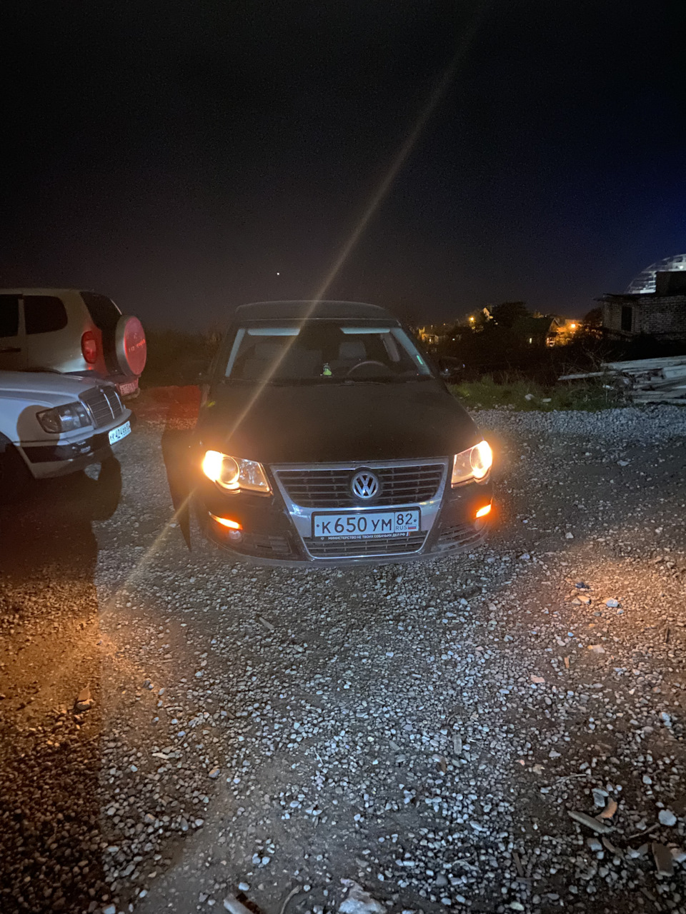 Габариты в поворотниках — Volkswagen Passat B6, 2 л, 2007 года ...