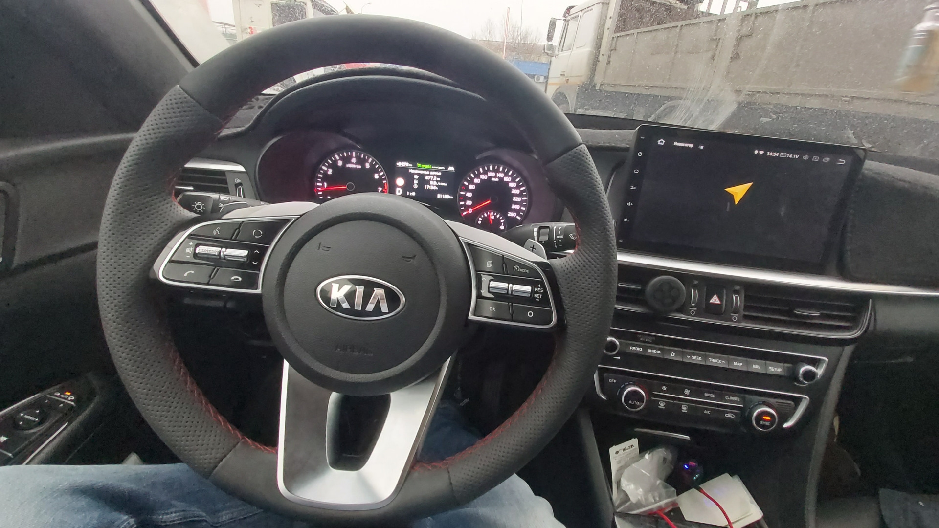 Kia Optima 2016 руль