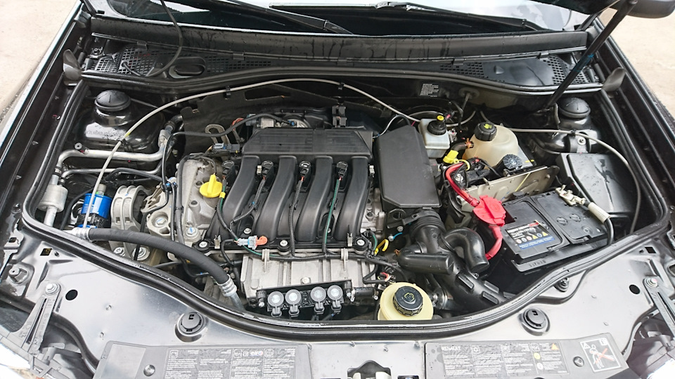 Сальник клапана фазорегулятора — Renault Duster (1G), 2 л, 2014 года ...