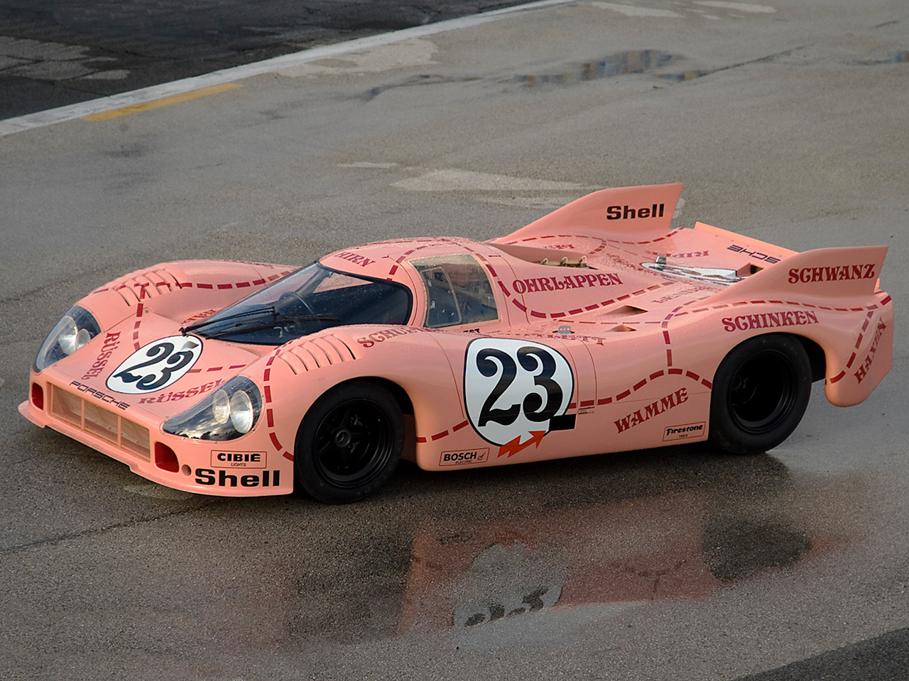 porsche pig pink 917