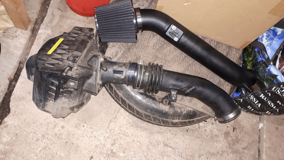 High-Flow Air Intake (vq35de) 350z — Nissan 350Z, 3,5 л