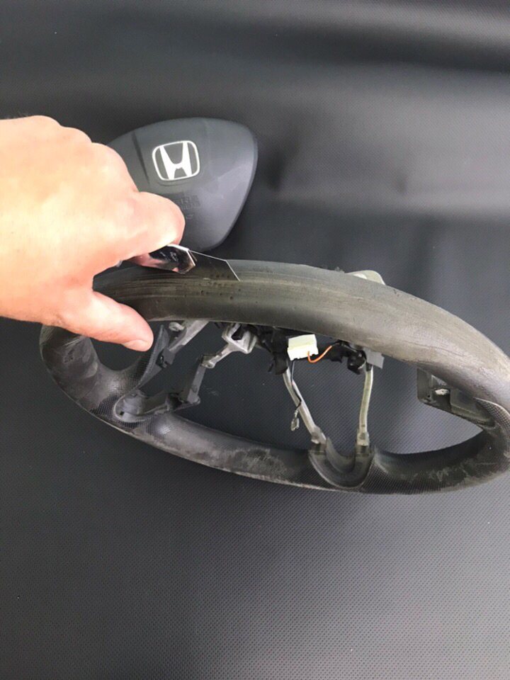 Перетяжка руля Хонда цивик — Перетяжка автомобильных рулей Челябинск на ...