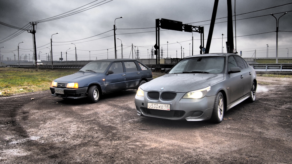 ИЖ ОДА против BMW e60 5-series. Смертельный дрифт. — Сообщество «ИЖ ...