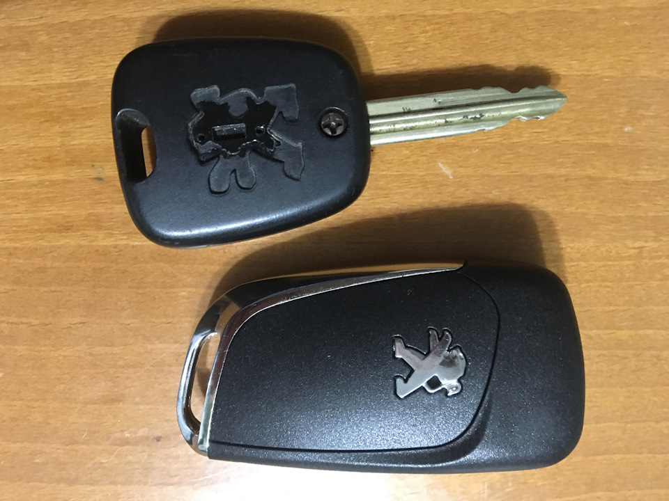 Новый ключ для Пежо Партнера — Peugeot Partner, 1,6 л, 2003 года ...