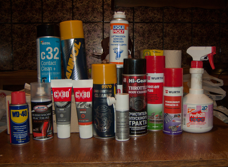 Набор разных жидкостей — Hyundai Sonata II (Y-2)