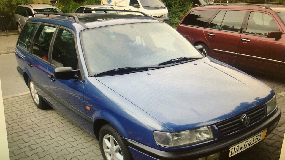 Ретро фото — Volkswagen Passat Variant (B4), 1,8 л, 1994 года | рейтинг ...