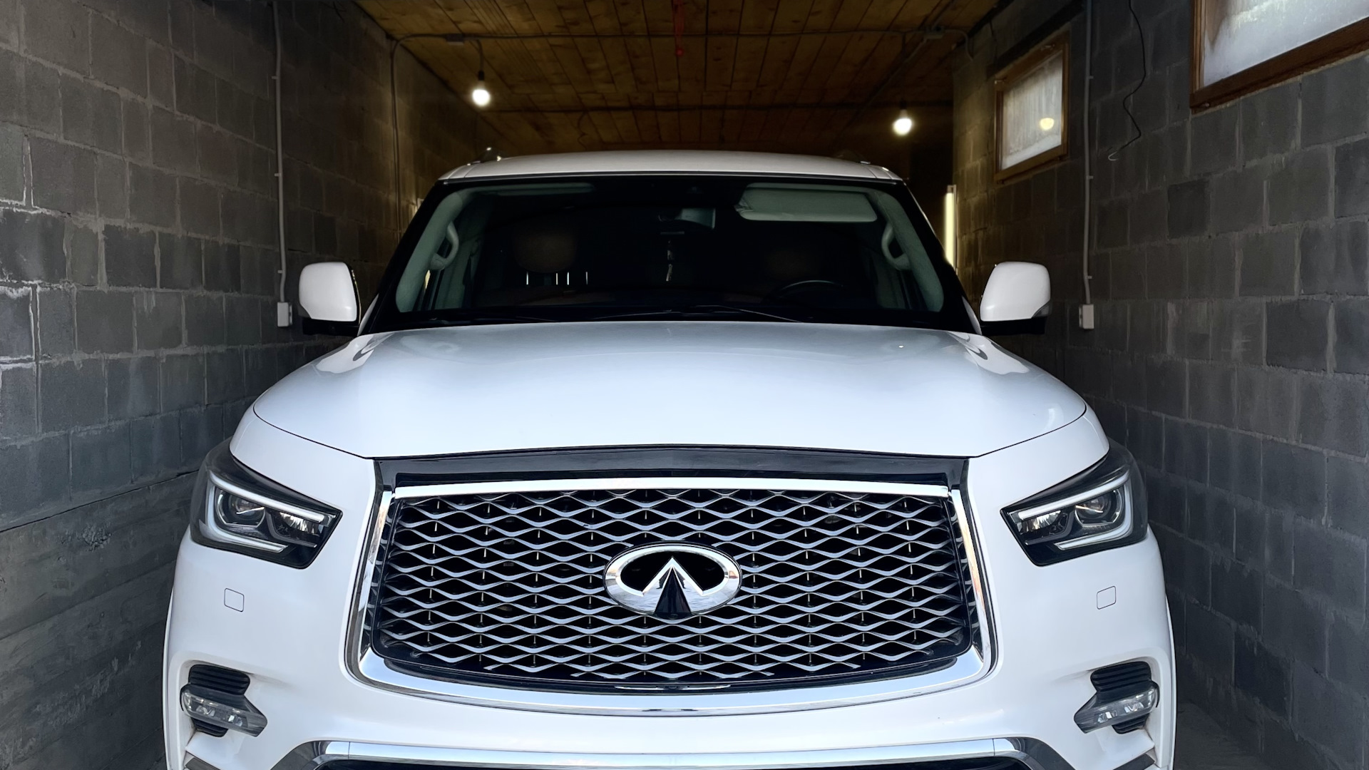 Infiniti QX80 5.6 бензиновый 2019 | Белый шаман на DRIVE2