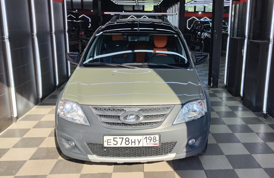 34. СПА и черная крыша — Lada Largus Cross, 1,6 л, 2019 года | стайлинг ...