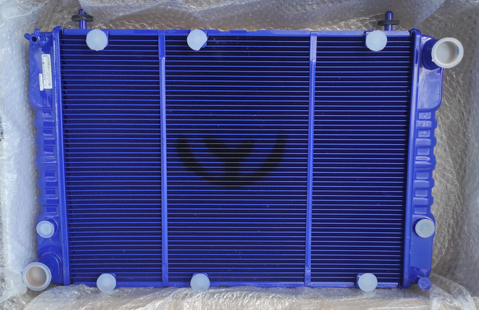 Замена радиатора или "трехрядник" в систему. — ГАЗ 3110, 2,4 л, 2000 ...