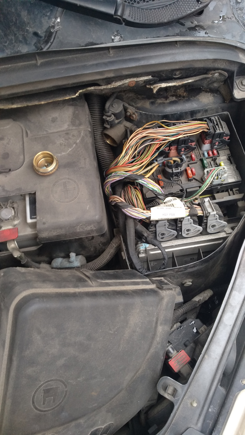 ТО Газ, оба фильтра — Peugeot 307, 2 л, 2006 года | визит на сервис ...