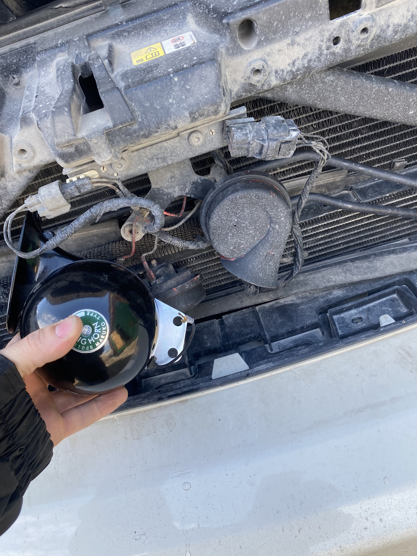 Громкий клаксон — Land Rover Range Rover Sport (1G), 5 л, 2010 года ...