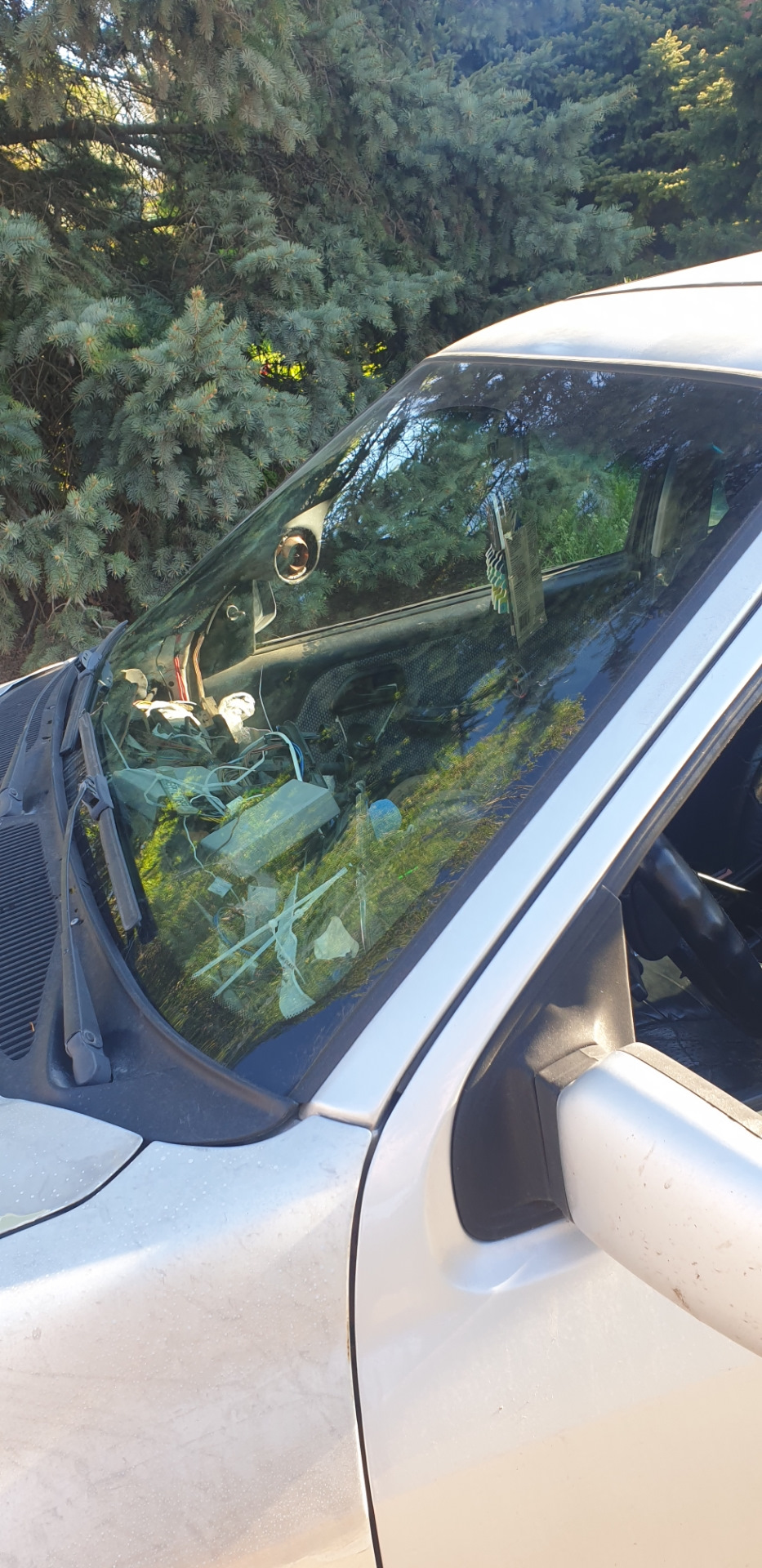 Окно в мир) замена лобовова стекла😀 — Ford Sierra, 2,9 л, 1992 года ...