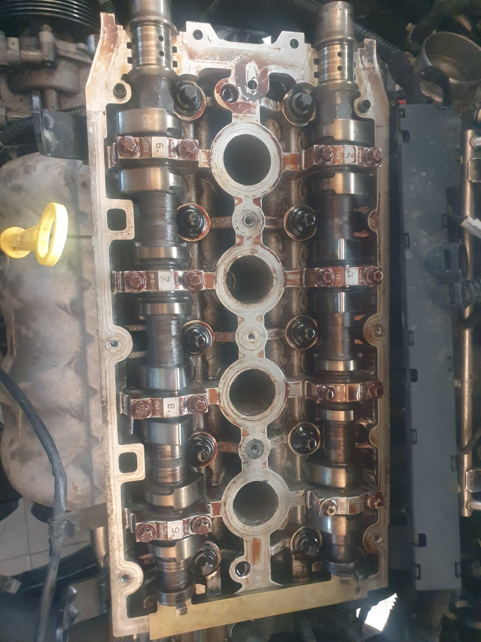 Замена прокладки маслонасоса, плохой ремонт. — Opel Astra J GTC, 1,8 л ...