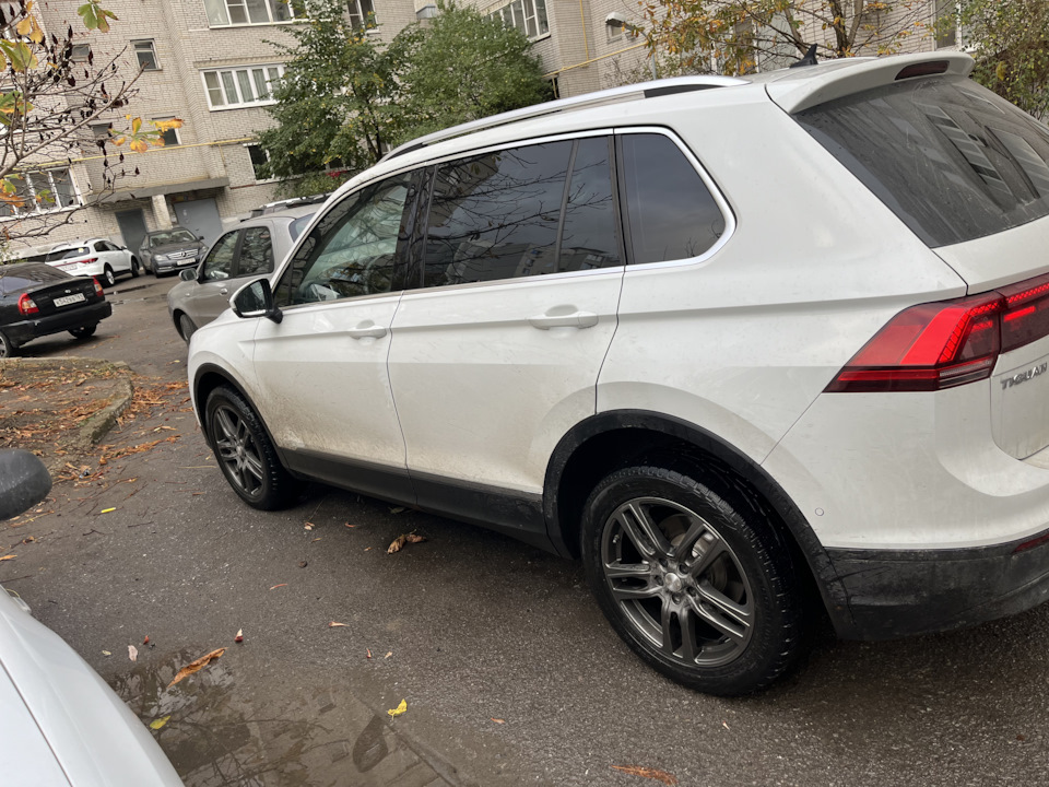18 диски и проставки тигуан 2 — Volkswagen Tiguan (2G), 2 л, 2018 года ...
