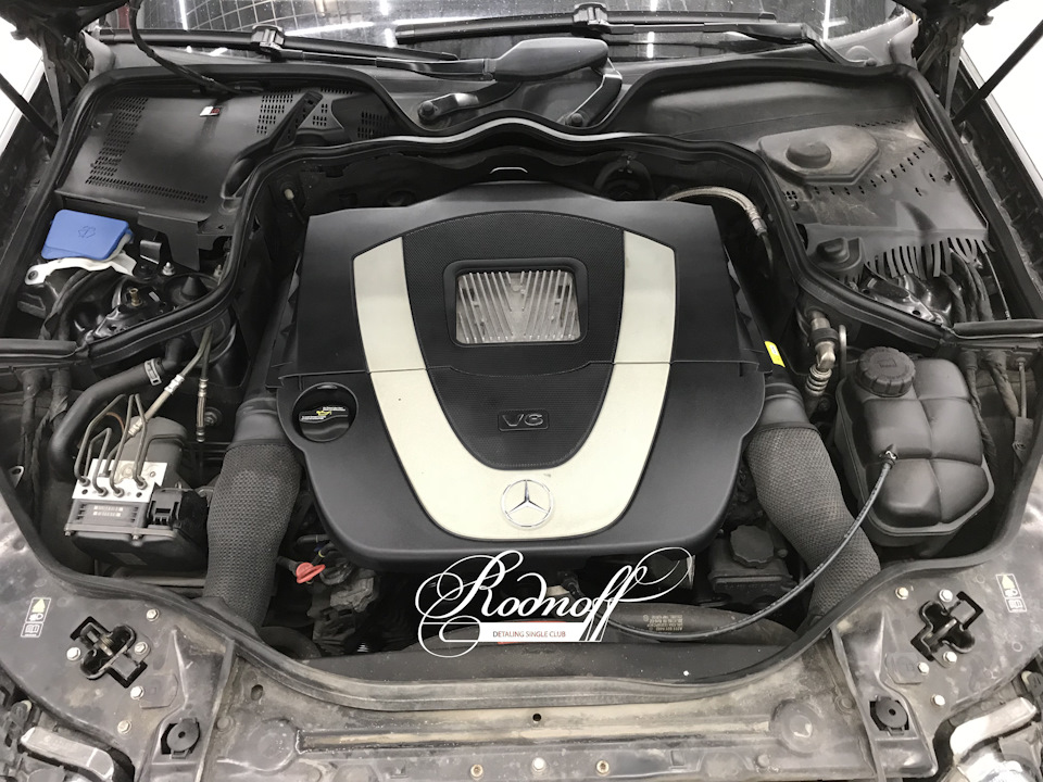 Детейлинг мойка двигателя и консервация подкапотного пространства ...