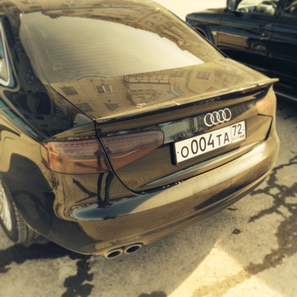 Решетка RS и лип. (Итог) — Audi A4 (B8), 1,8 л, 2012 года | фотография ...