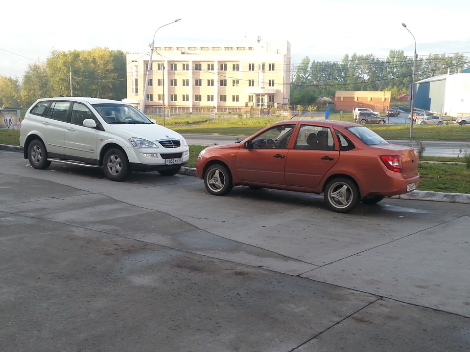 КАШКАЙ ёптеть:) — Lada Гранта, 1,6 л, 2014 года | колёсные диски | DRIVE2