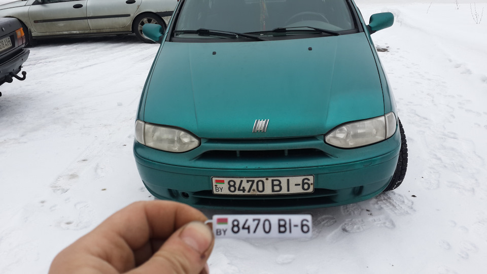 FIAT Palio Зелёный Металлик