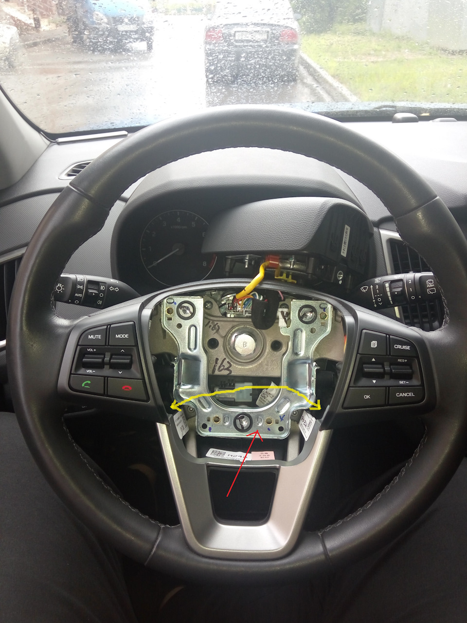 Поставил круиз на Крету — Hyundai Creta (1G), 2 л, 2017 года ...