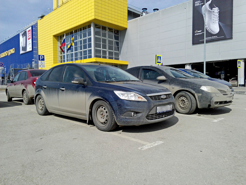 #12. Сгонял в Самару. Немного на посадке:D — Ford Focus Hatchback II, 1 ...
