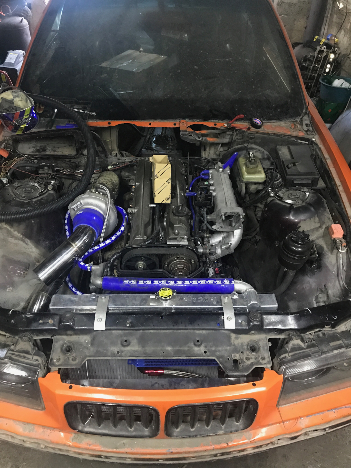 #17 Облегчение — капот из стекловолокна — BMW 3 series Coupe (E36), 3 л ...