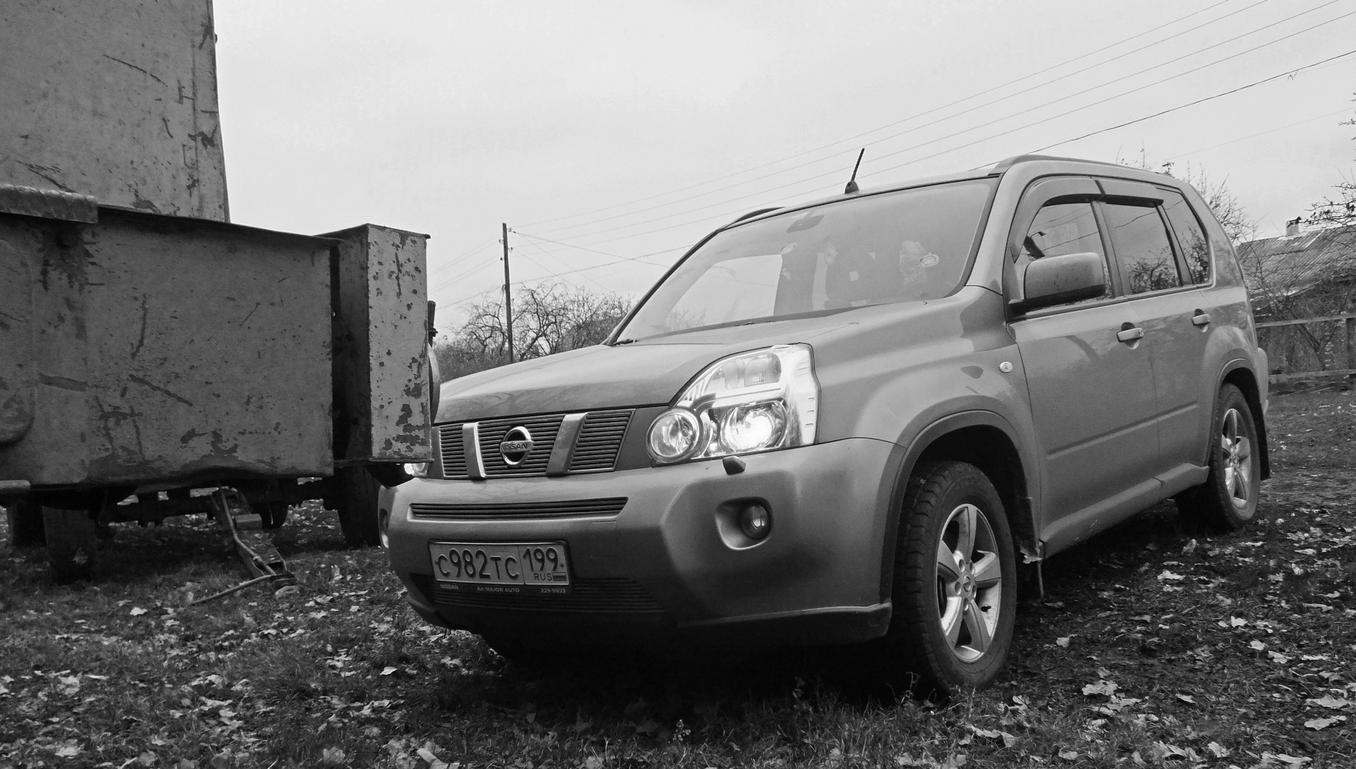 Икстрейл против Трактора или поездка в Шацк). Немного фото — Nissan X-Trail  II (t31), 2,5 л, 2008 года | путешествие | DRIVE2