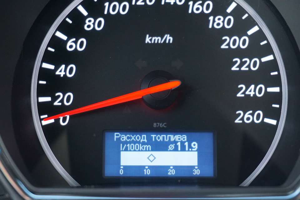 Погодка радует! И Расход то же! — Nissan Murano II, 3,5 л, 2012 года ...