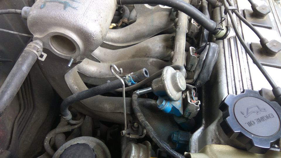 18. Как не стоит чистить форсунки — Toyota Celica (200), 1,8 л., 1994 ...