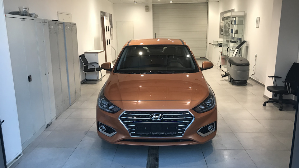 Пост о наболевшим светоотражатели в бампер — Hyundai Solaris (2G), 1,6 ...