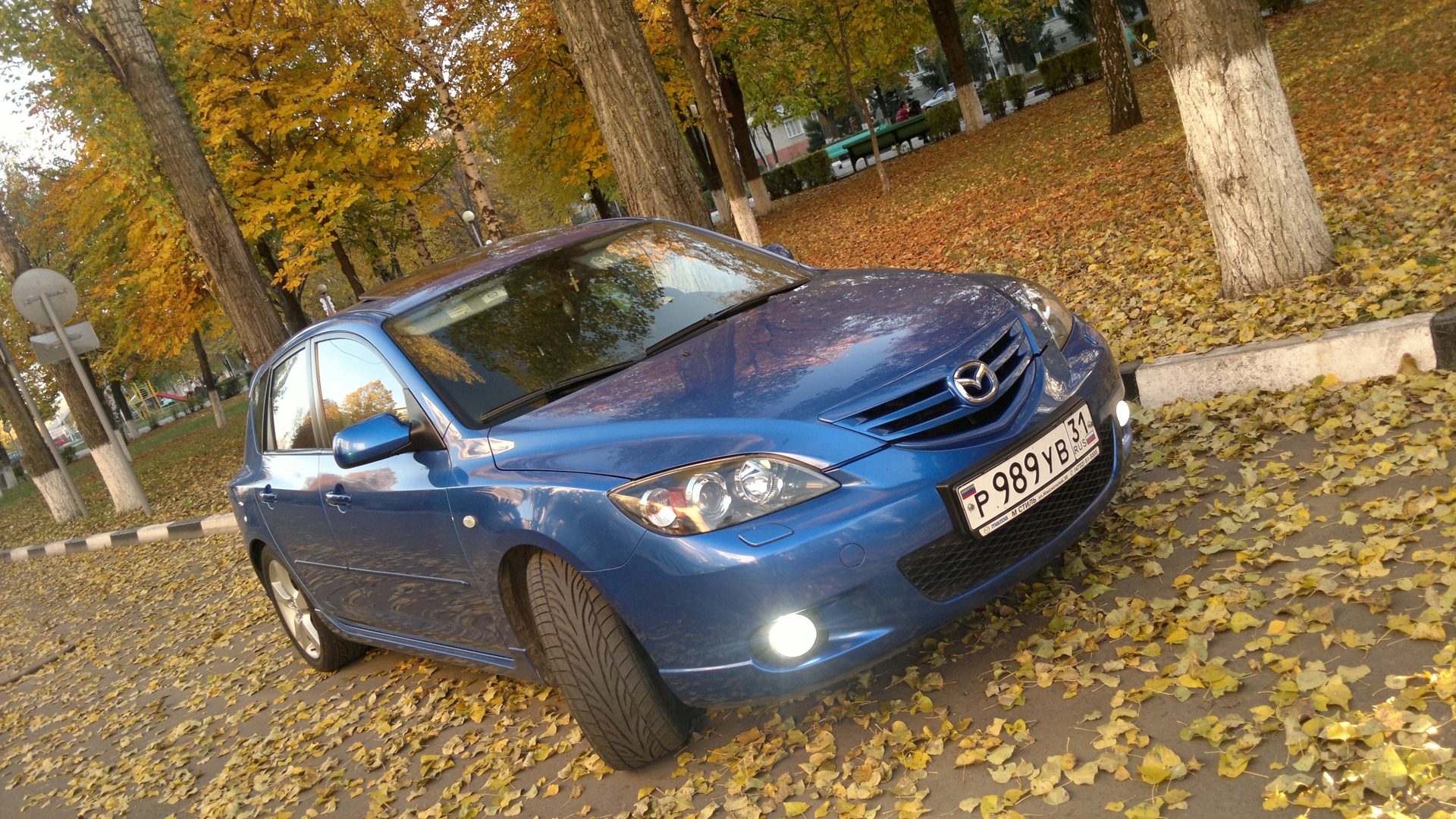 Mazda 3 (1G) BK 2.0 бензиновый 2006 | Blue Bullet на DRIVE2