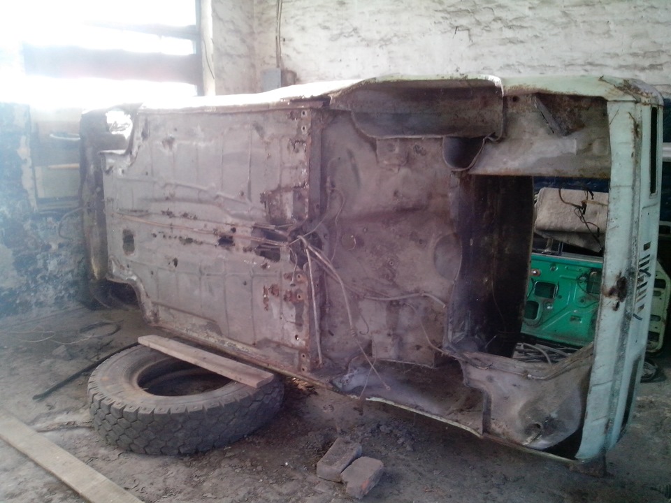 Новый моторчик. Балки и колеса сняты)) — ЗАЗ 968, 1,2 л., 1989 года ...