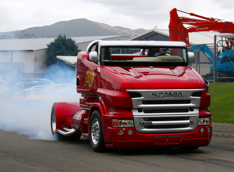 scania r999 red pearl