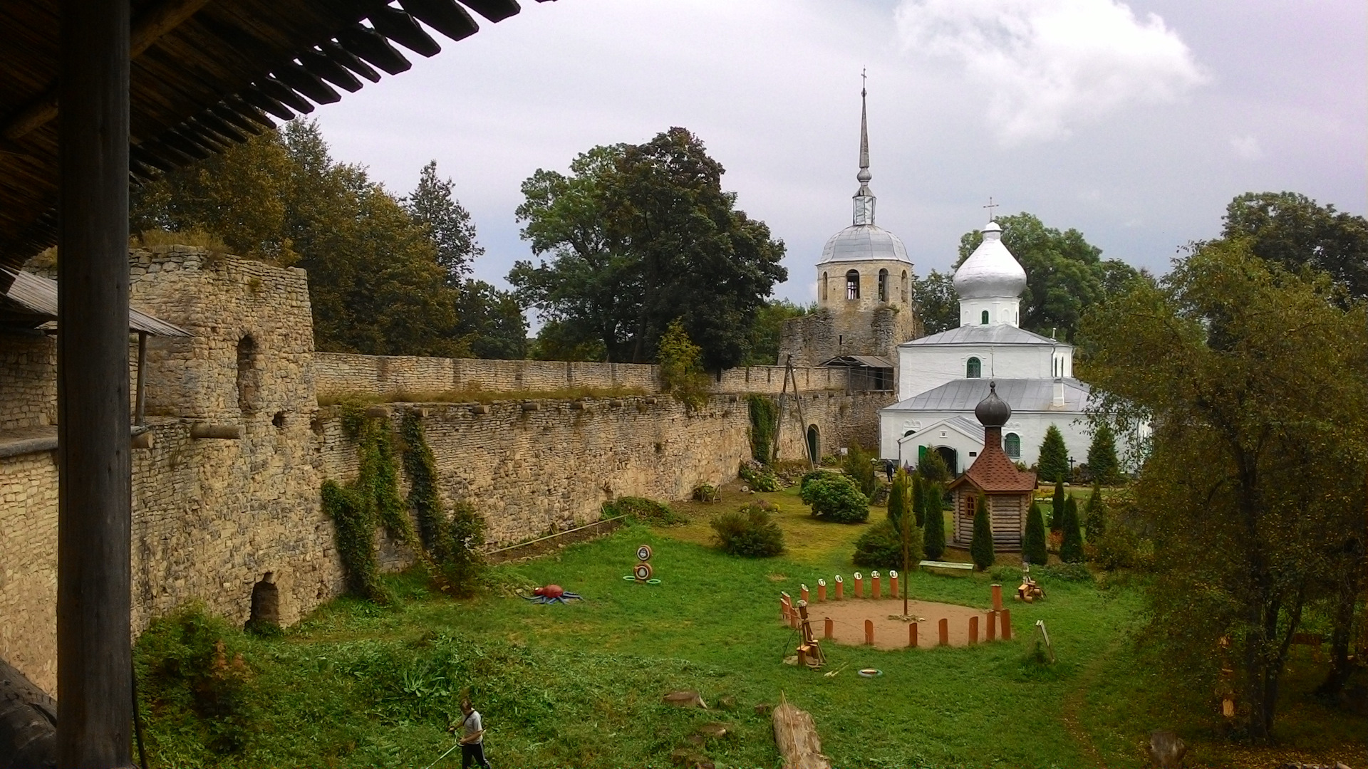 крепость в порхове