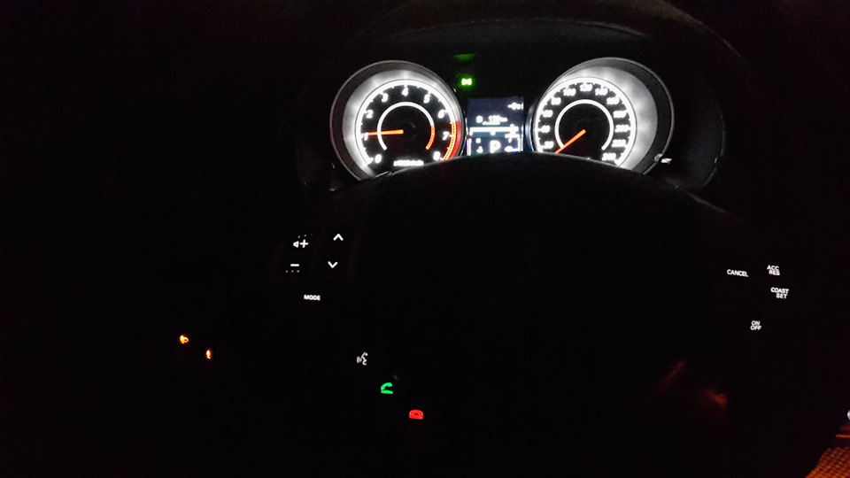 переделал подсветку родную аутлендера XL — Mitsubishi Outlander XL, 2,4 ...