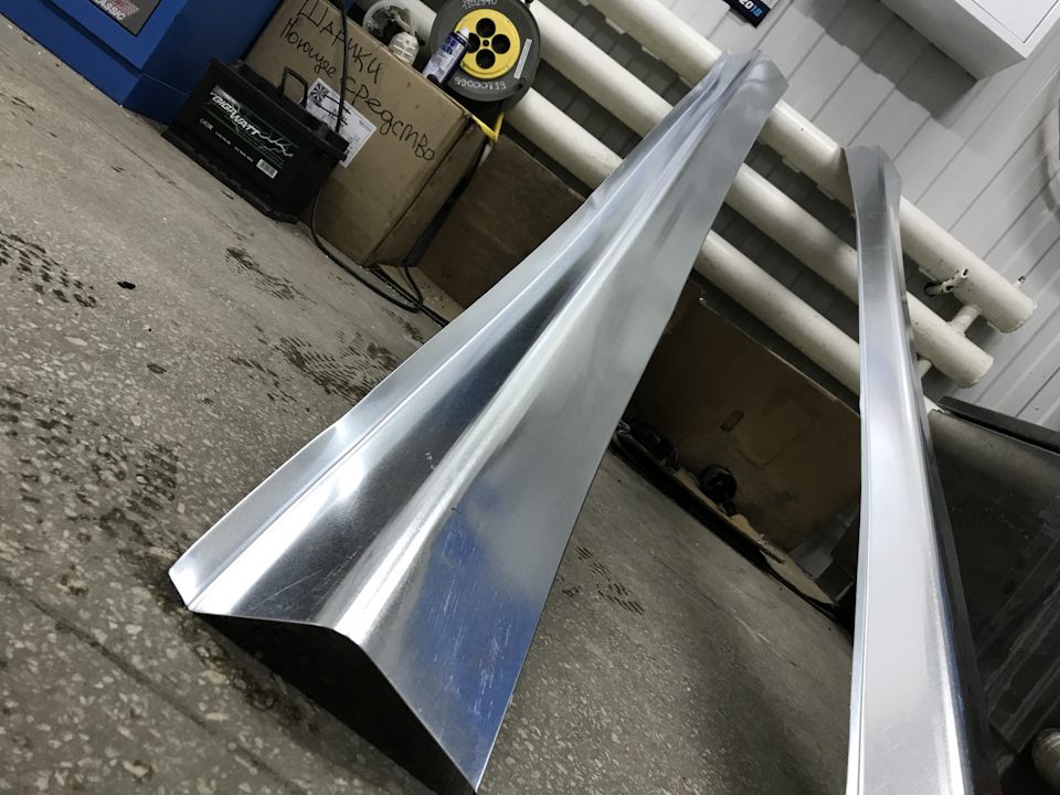 Ч.8 Новые Пороги, вклейка стёкол. — Peugeot 605, 2 л, 1996 года ...