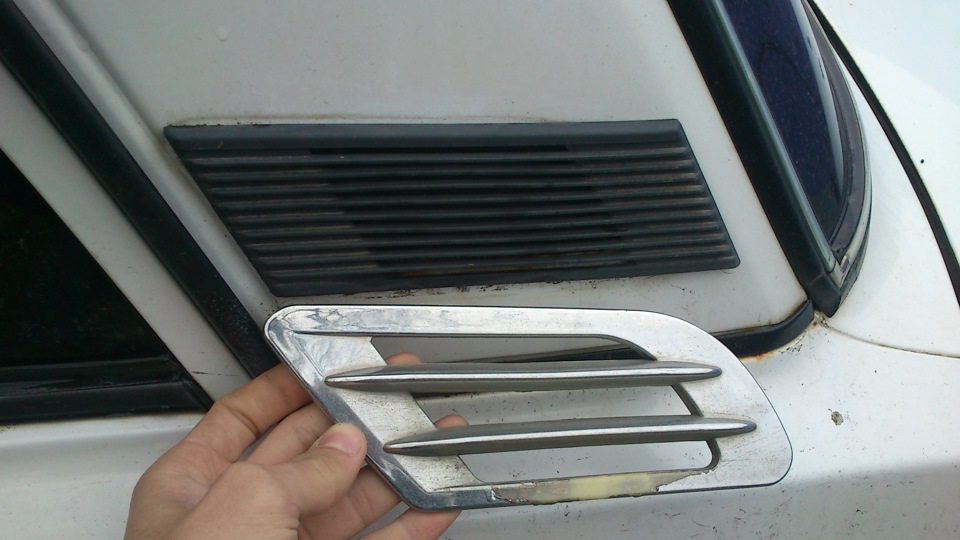 №18.2 Возвращение к стоку: заводские жабры на стойки крыши — Lada 21074 ...