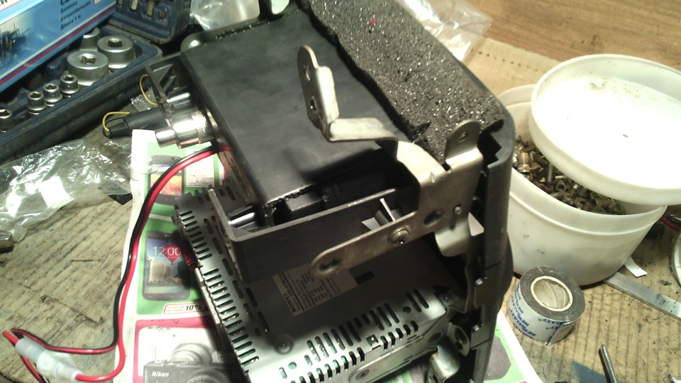 Установка си-би рации — Nissan AD (Y11), 1,5 л, 1999 года | аксессуары ...