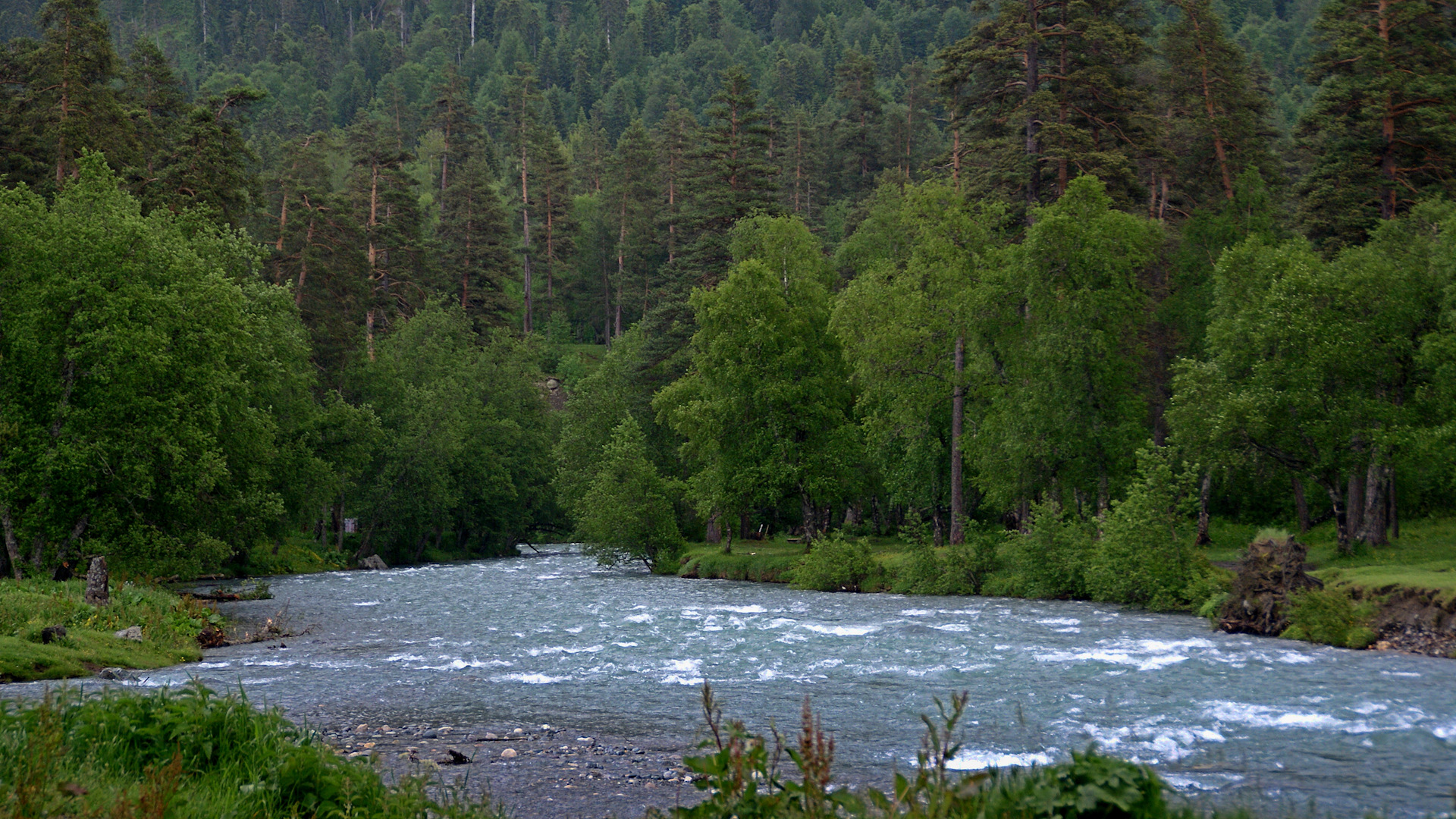 Река Псыш в Архызе