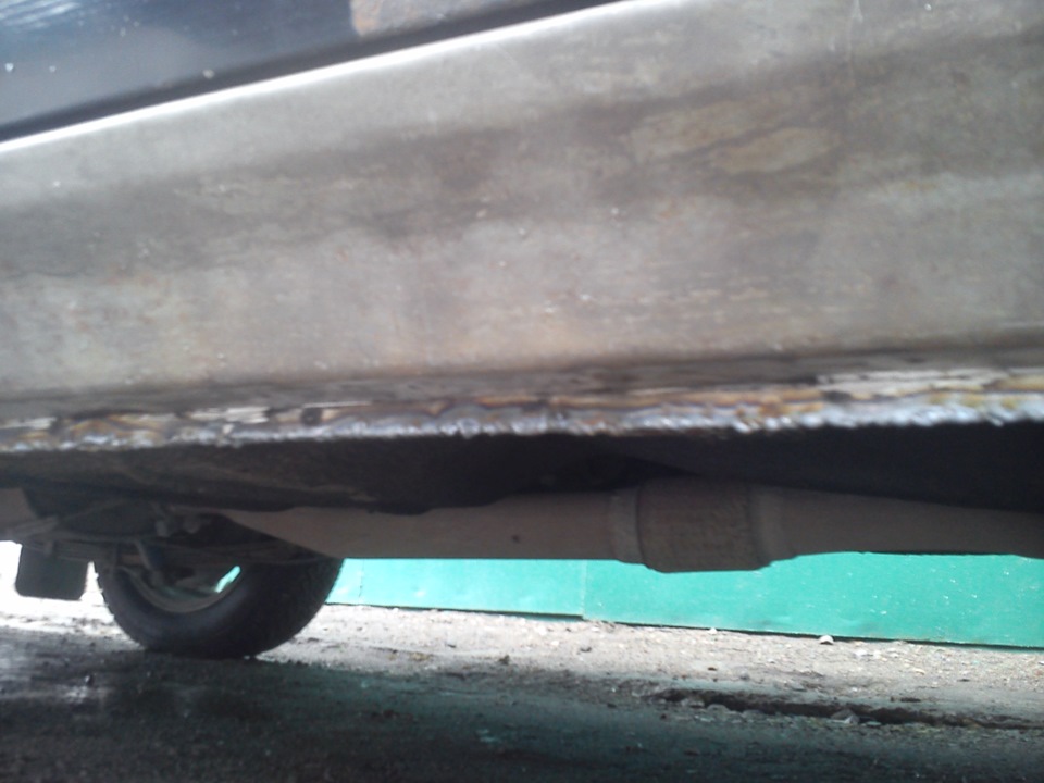 Операция \"ПОРОГИ\". Правая сторона. Изготовление и монтаж. — ГАЗ 3110, 2 ...