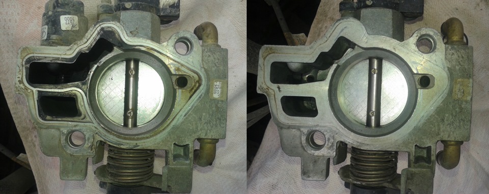 Промывка дросселя — Lada Приора хэтчбек, 1,6 л, 2011 года | своими ...