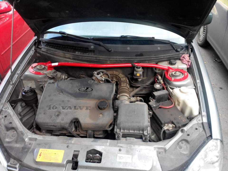 Растяжка передних стоек "Автопродукт" — Lada Приора хэтчбек, 1,6 л ...