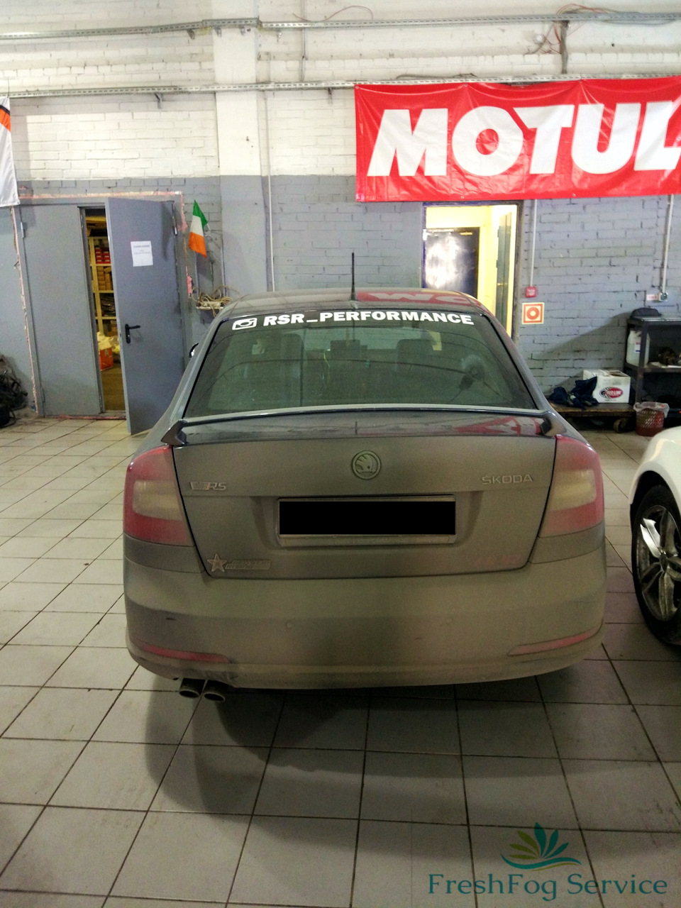 Обработка \"сухим туманом\" Skoda Octavia RS — FreshFog Service на DRIVE2