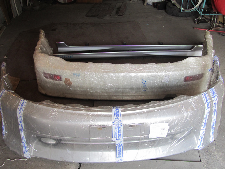 Пришли бампера, обвесы, приборная панель, фары — Honda Stream (RN), 1,7 ...