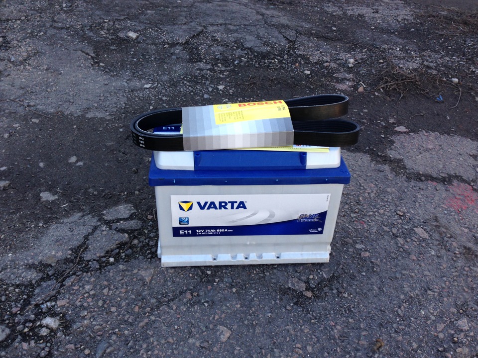 Новый аккумулятор — ГАЗ 31105, 2,4 л., 2008 года | другое | DRIVE2