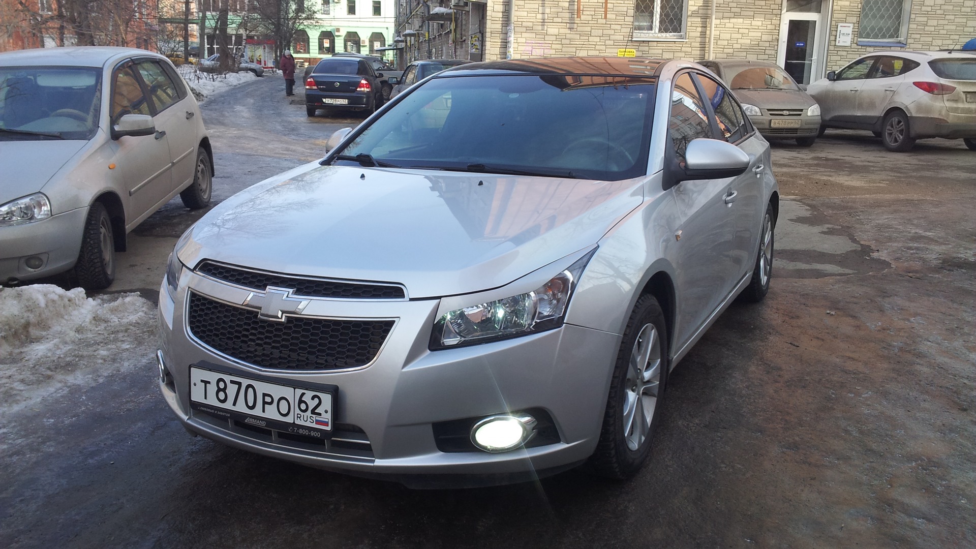 Chevrolet Cruze серебро