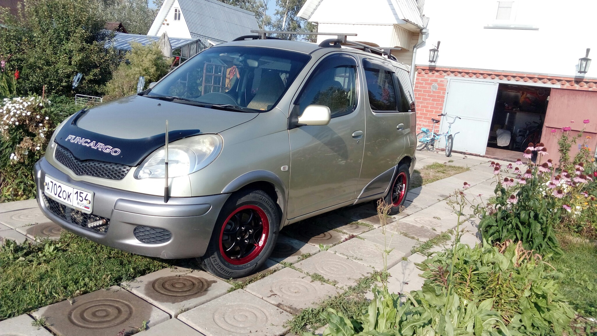 Запись от 26 августа 20:35 — Toyota Funcargo, 1,5 л, 2003 года | шины ...