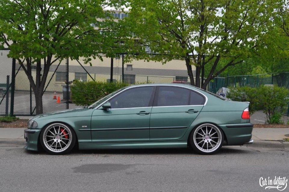 BMW e46 Green