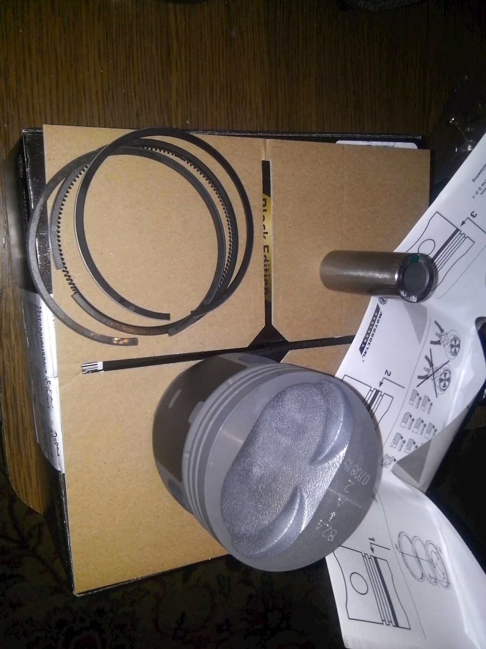 поршневая группа ВАЗ 2110 Костома 82.4 — Lada 21093i