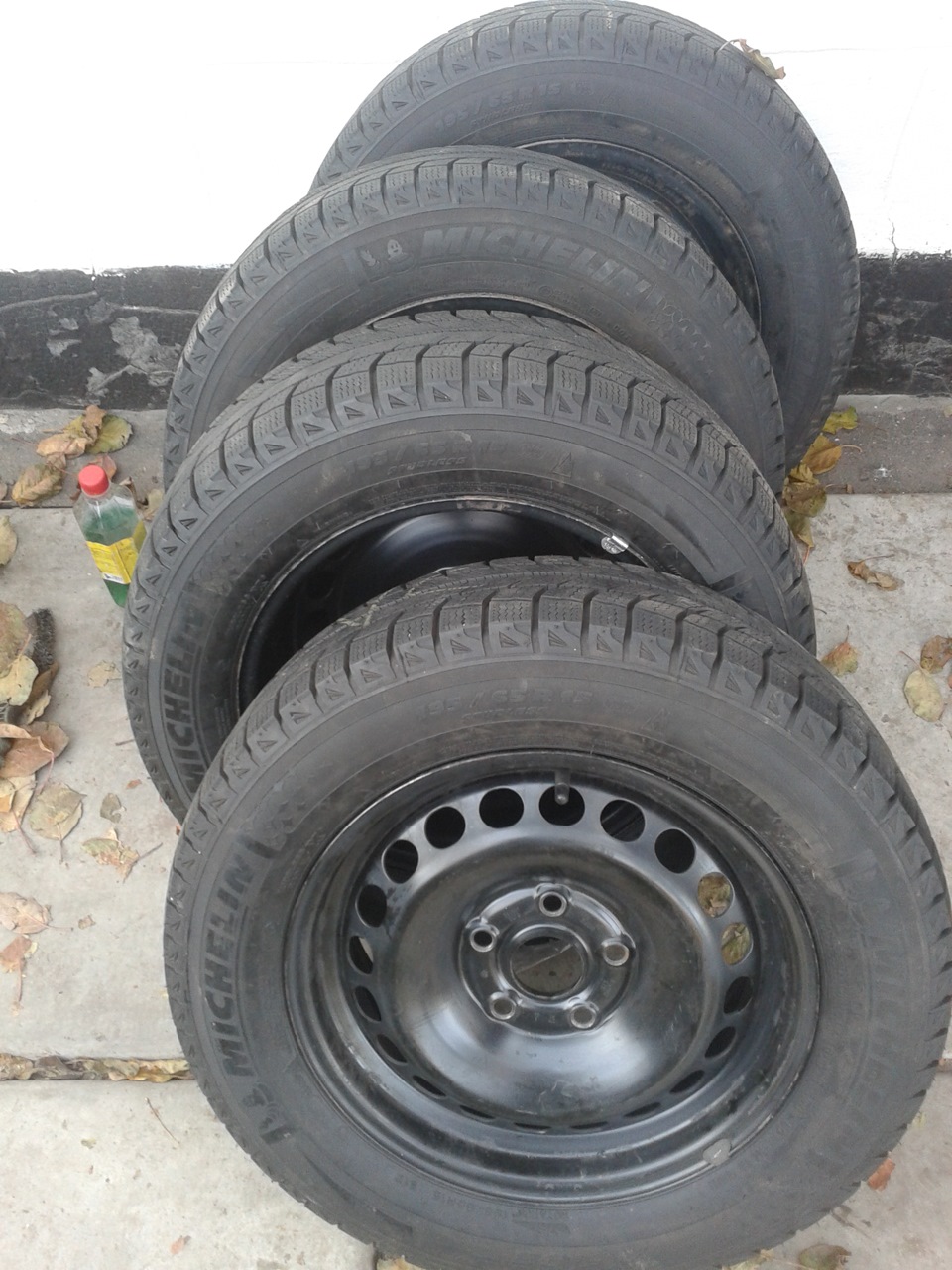 Моя зима Michelin Latitude X-Ice XI2 195/65 R15. — Volkswagen Passat B5 ...